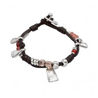Bracciale Unode50 Donna Bach Vibes in Lega metallica Pietre dure PUL1404CRLMAR0M - PUL1404CRLMAR0M
